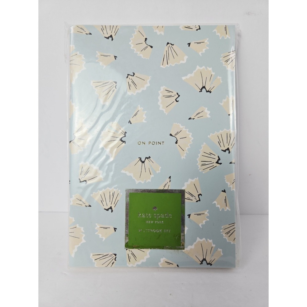 Kate Spade On Point Notebook set of 3 pencil 80 pages per book NEW